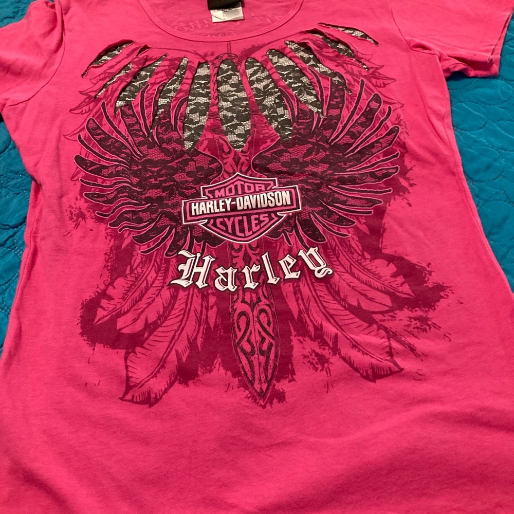 Cute Harley Davidson top